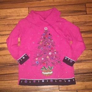Victoria Jones Embellished Christmas Sweater